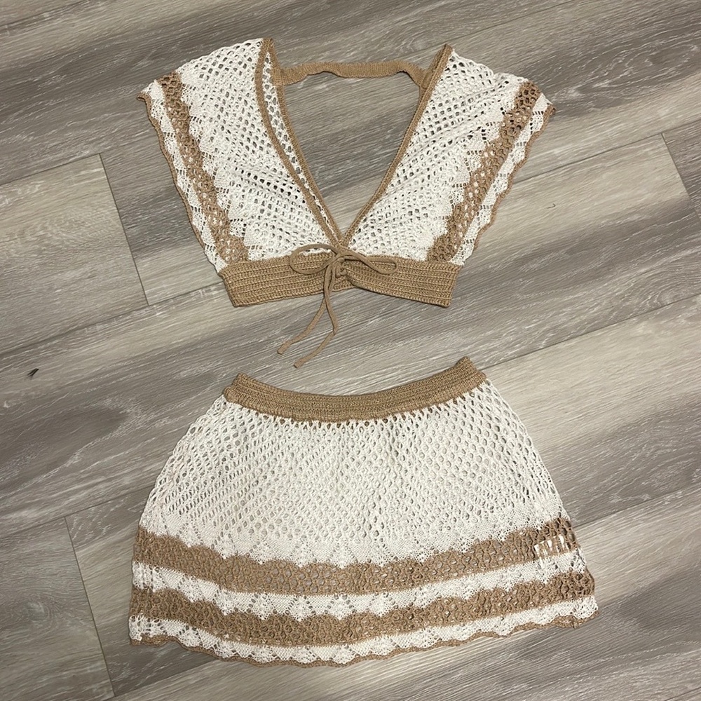 Crochet cover up